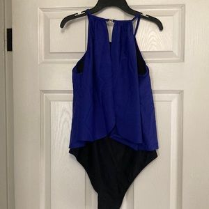 Blue swimsuit , size 10.